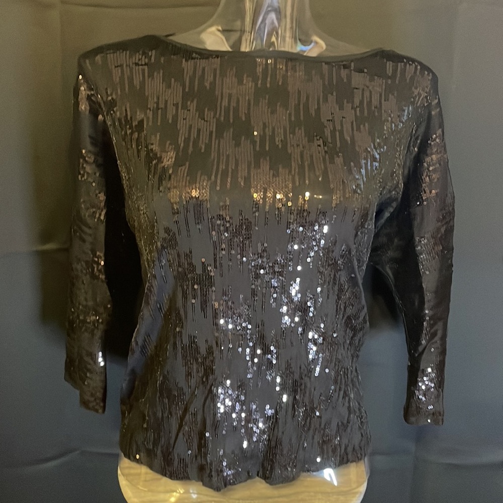 INC Black Dress Blouse